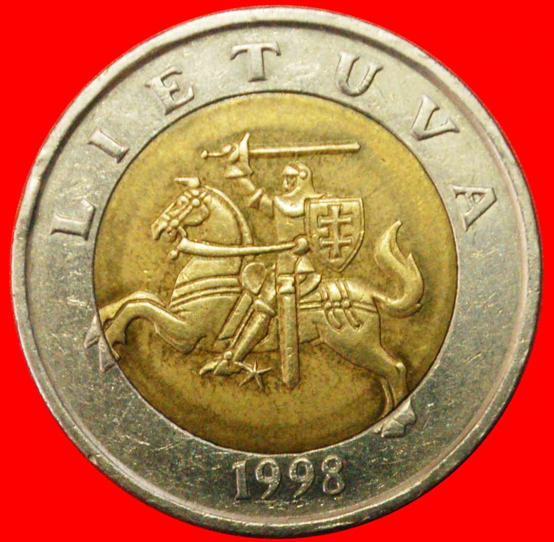  * CHASE (1998-2014): lithuania (ex. USSR, russia) ★ 5 LITS 1998! LOW START ★ NO RESERVE!   
