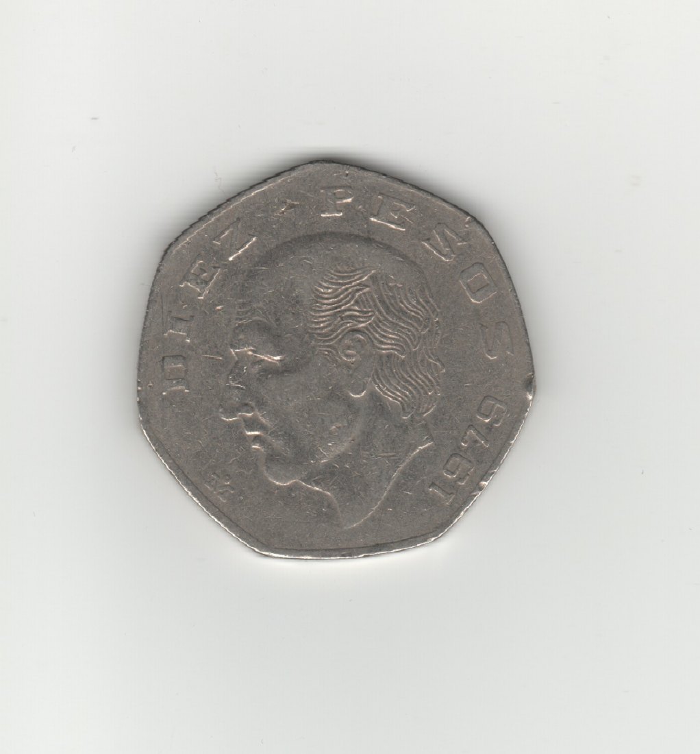  Mexiko 10 Pesos 1979   