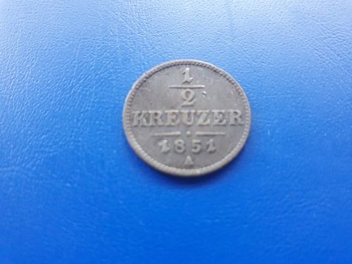 Österreich - 1/2 Kreuzer 1851 A - Scheidemünze