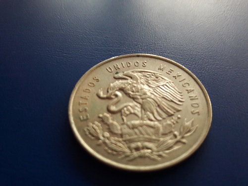  Mexiko - 1 Peso 1950 - Silber   
