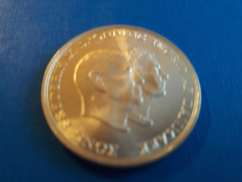  Dänemark - 5 Kronen 1960 - Silber   