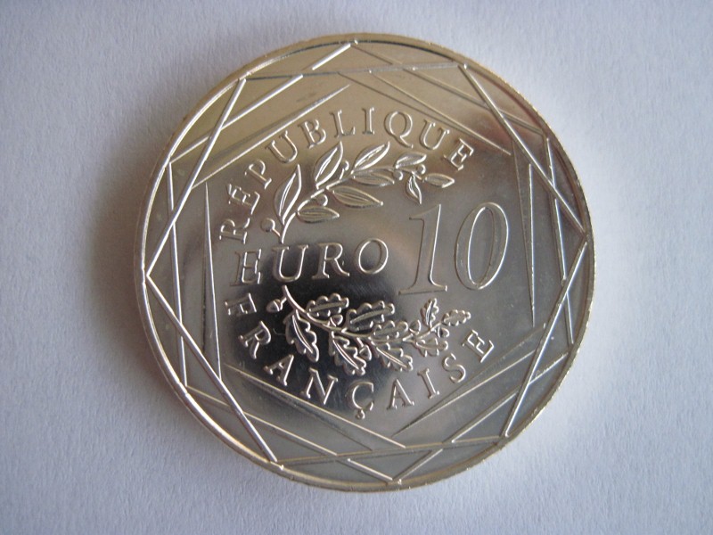  10 Euro 2016 Sondermünze Gedenkmünze Frankreich Silber UEFA Fussball EM   