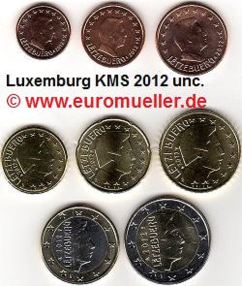Luxemburg ....KMS 2012...unc.   