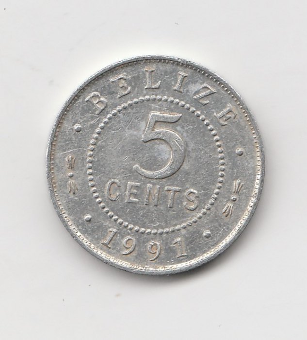  5 Cent Belize 1991 (I532)   