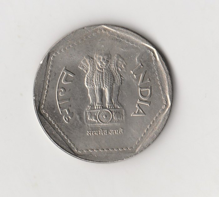 1 Rupee Indien 1984 ohne MZ. (I553)   