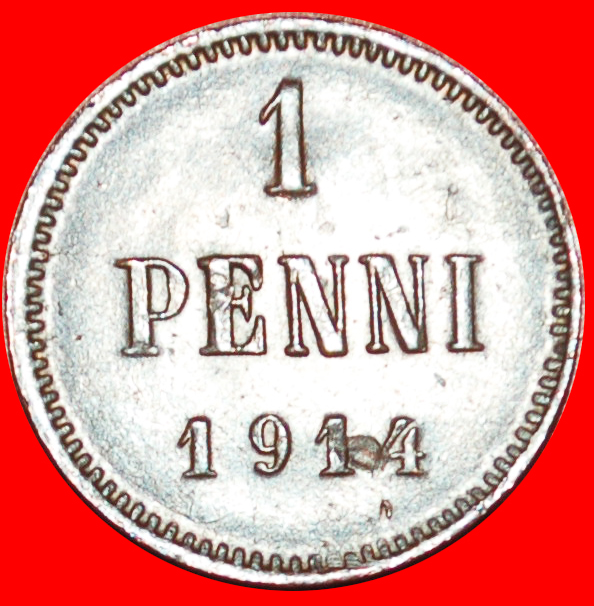  § russia (USSR in future): FINLAND ★ 1 PENNI 1914! LOW START ★ NO RESERVE! NICOLAS II (1894-1917)   