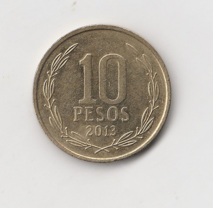  10 Pesos Chile 2013 (I583)   