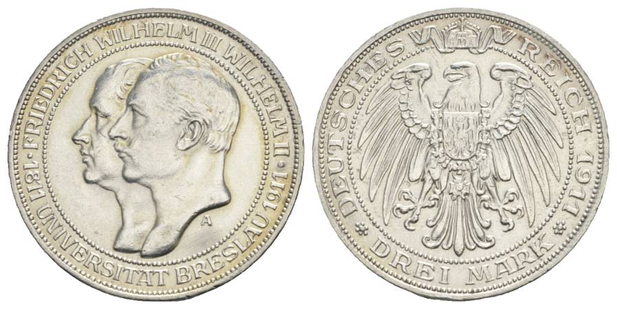  Preußen, 3 Mark 1911   