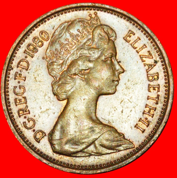 # PRINCE OF WALES (1971-1981): GROSSBRITANNIEN ★ 2 NEW PENCE 1980! OHNE VORBEHALT!