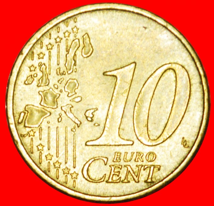  # BRANDENBURGER TOR: DEUTSCHLAND ★ 10 EURO CENTS 2003J! OHNE VORBEHALT!   