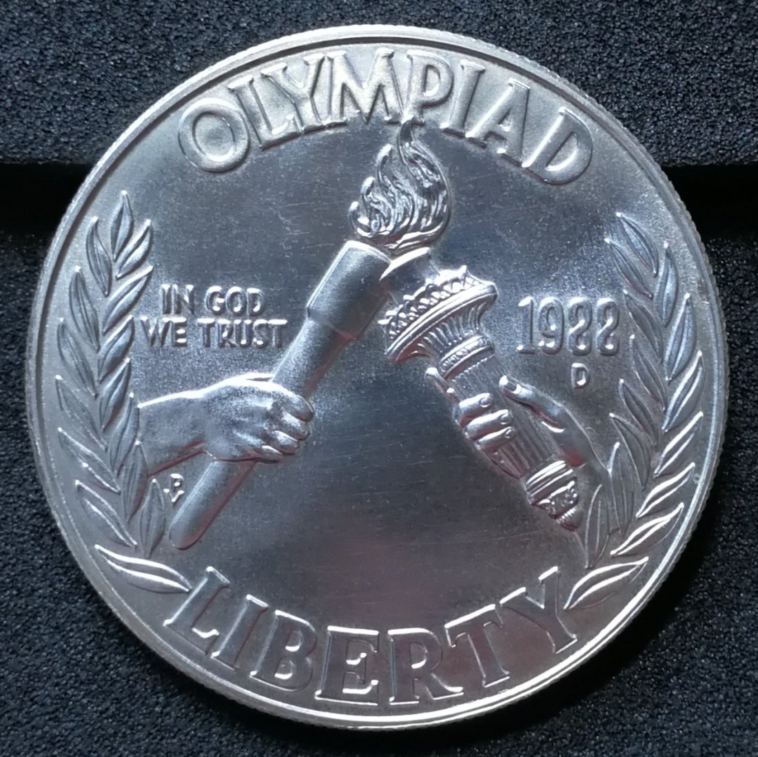 USA 1$ one Dollar 1988 D Denver XXIV Olympische Sommerspiele Seoul 1988 Silber Münze Coin