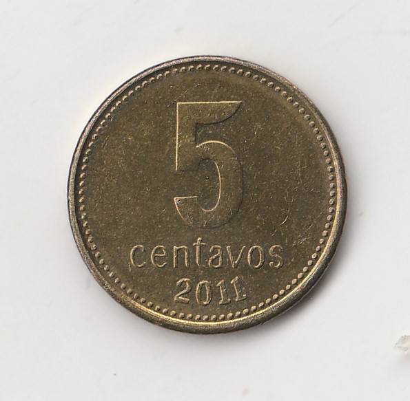  5 Centavos Argentinien 2011 (I639)   