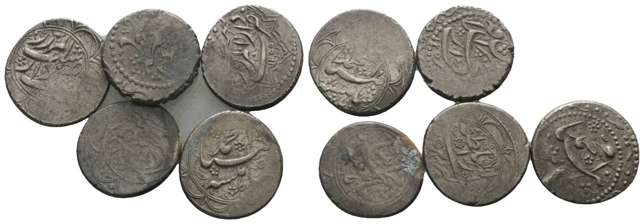  Persien, 5 Kleinmünzen   