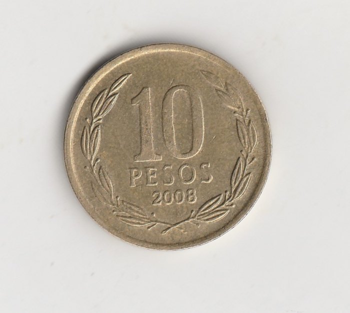  10 Pesos Chile 2008 (I663)   