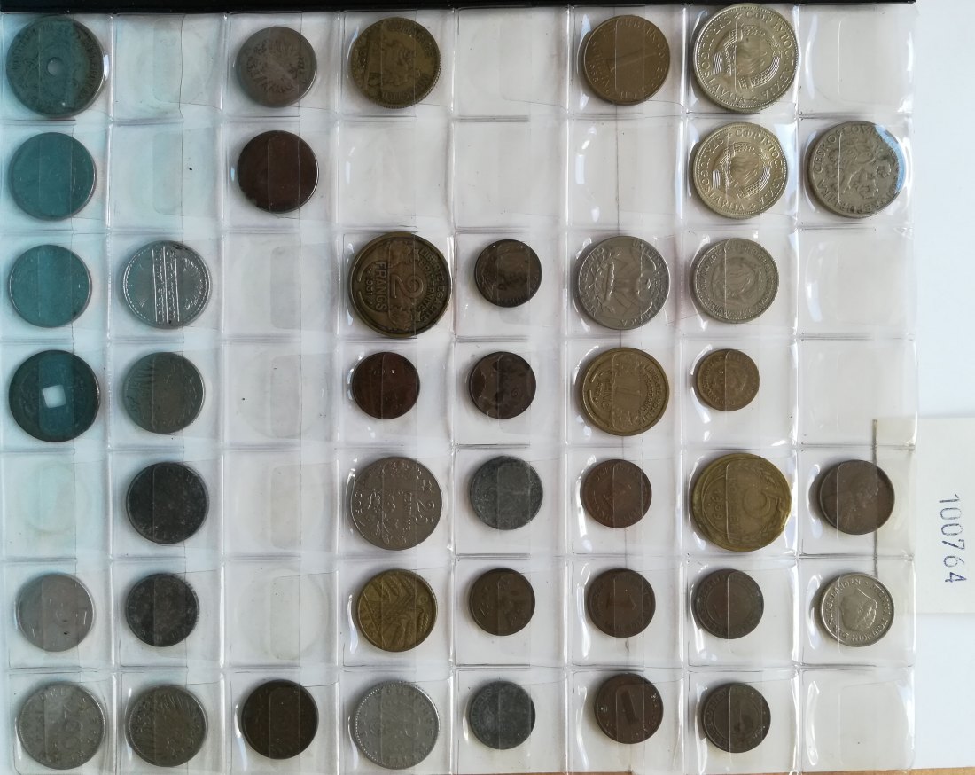  Ausland (19 Kleinmünzen) Deutsches Reich ( 22 Kleinmünzen)   