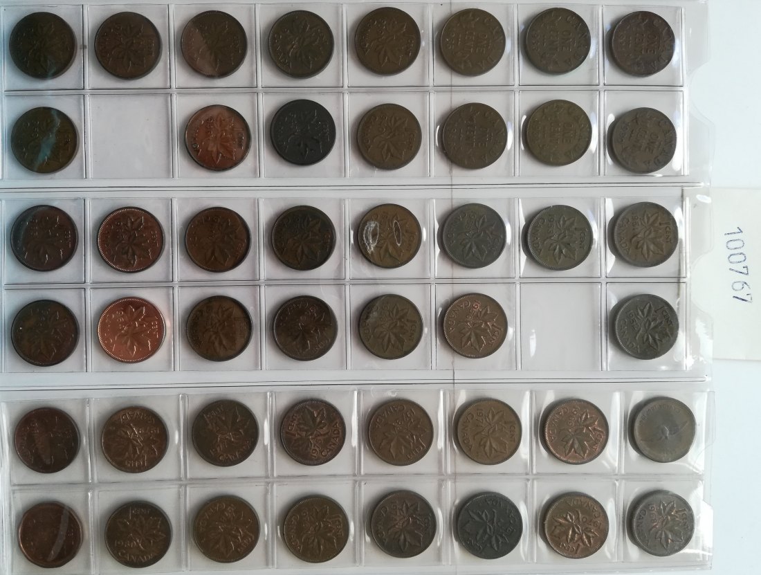  Canada, 46 Kleinmünzen   