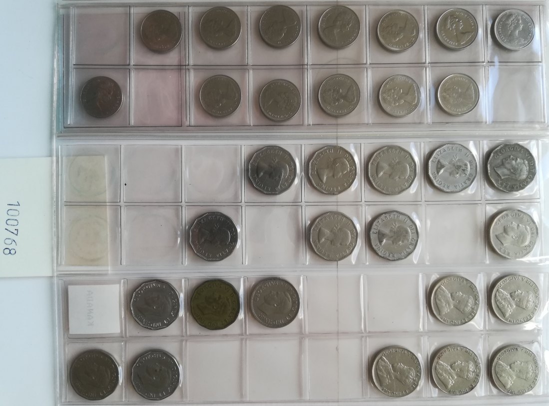  Canada, 32 Kleinmünzen   