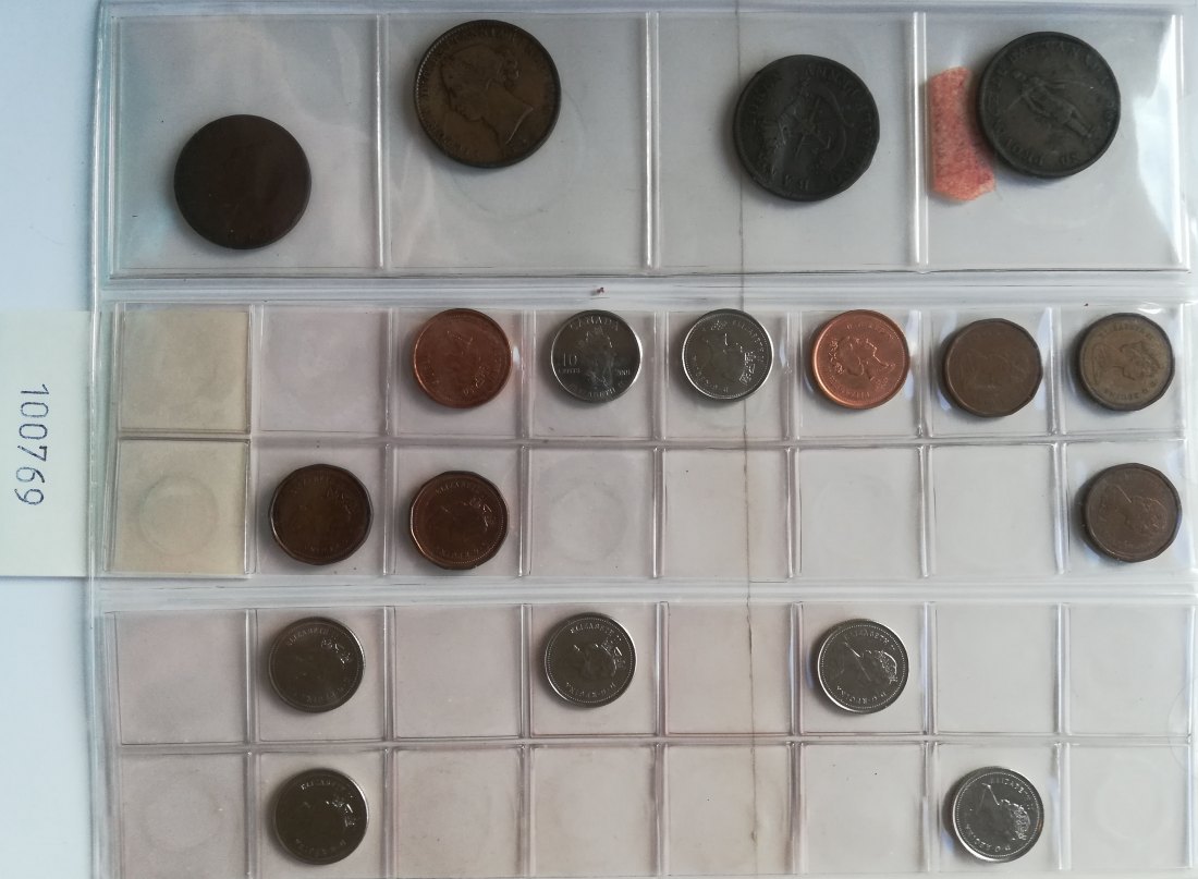  Canada, 18 Kleinmünzen   