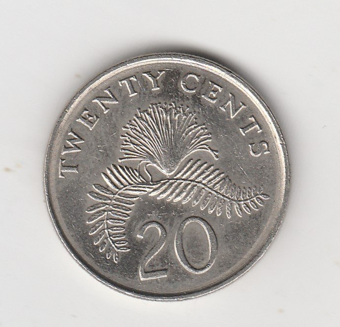  20 Cent Singapore 1987 (I664)   