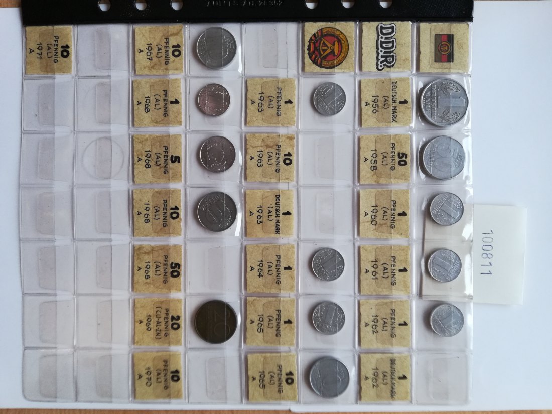  DDR, 14 Kleinmünzen   