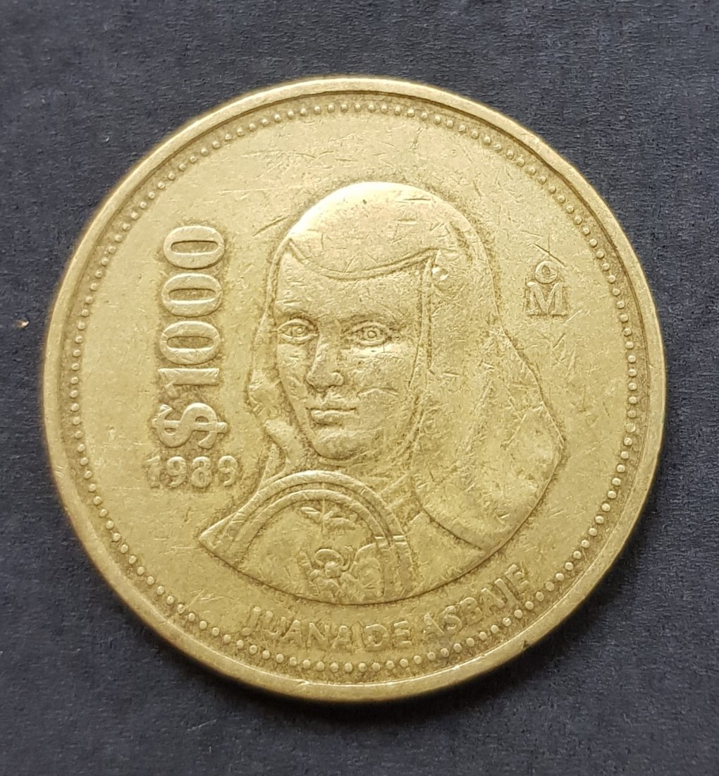  Mexiko 1000 Pesos 1989  #275   