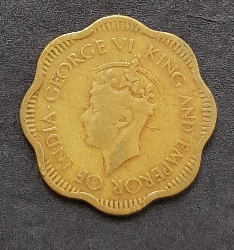  Ceylon 10 Cents 1944  #354   