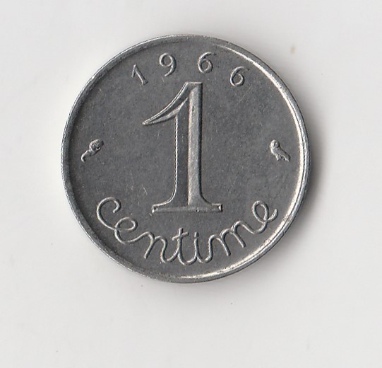  1 Centime Frankreich 1966  (I681)   