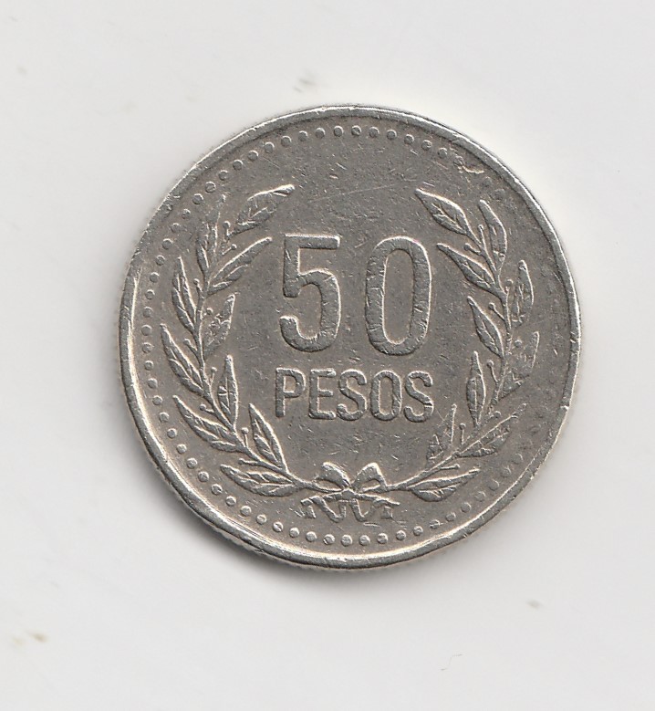  50 Pesos Kolumbien 2003 (I685)   