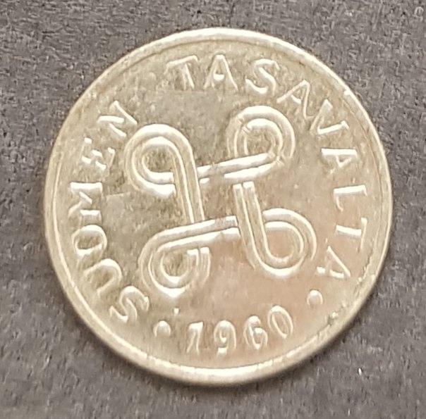  Finnland 1 Markka 1960  #40   