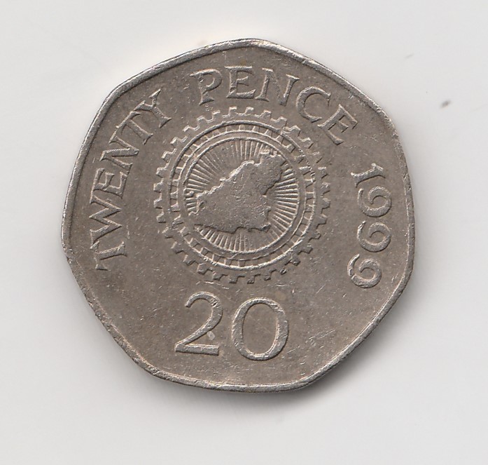  20 Pence Guernsey  1999 (I691)   