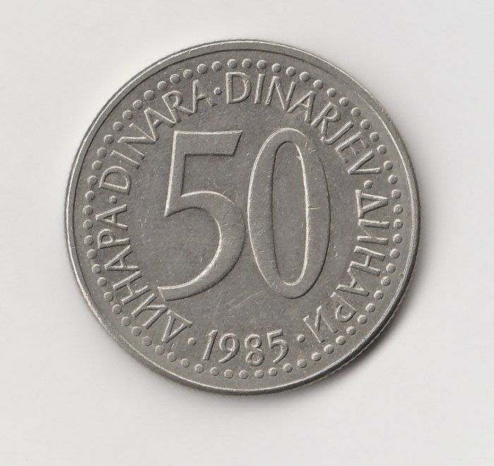  50 Dinara Jugoslawien 1985 (I693)   