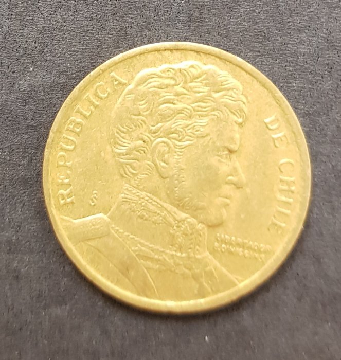  Chile 10 Pesos 1997 #546   