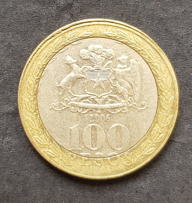  Chile 100 Pesos 2006 #546   
