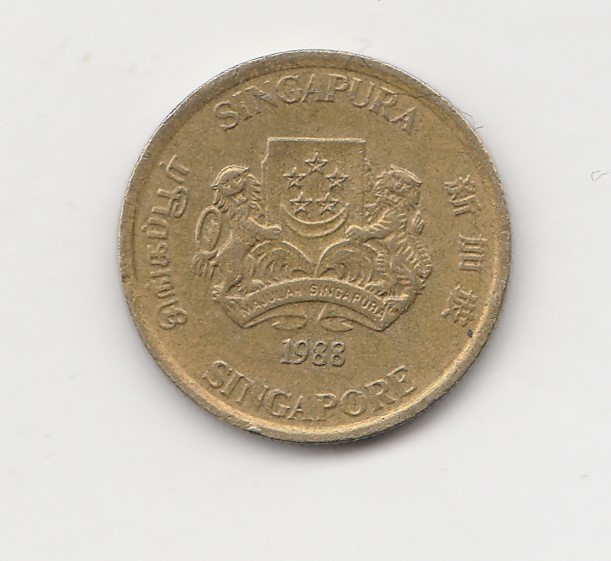  5 Cent Singapore 1988 (I708)   