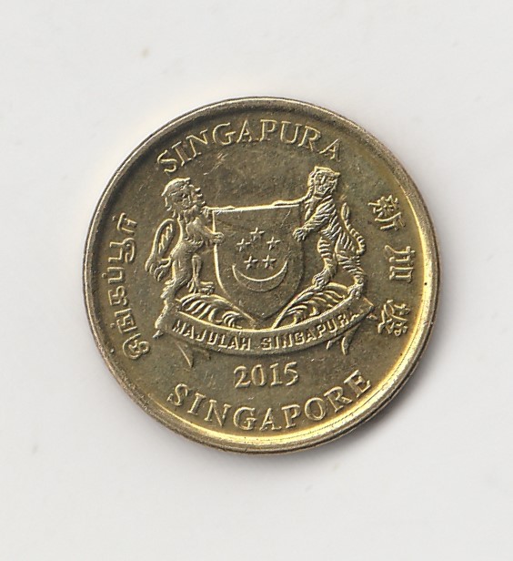  5 Cent Singapore 2015 (I709)   