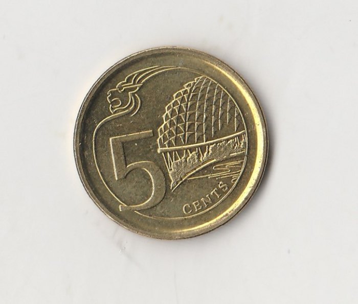  5 Cent Singapore 2015 (I709)   