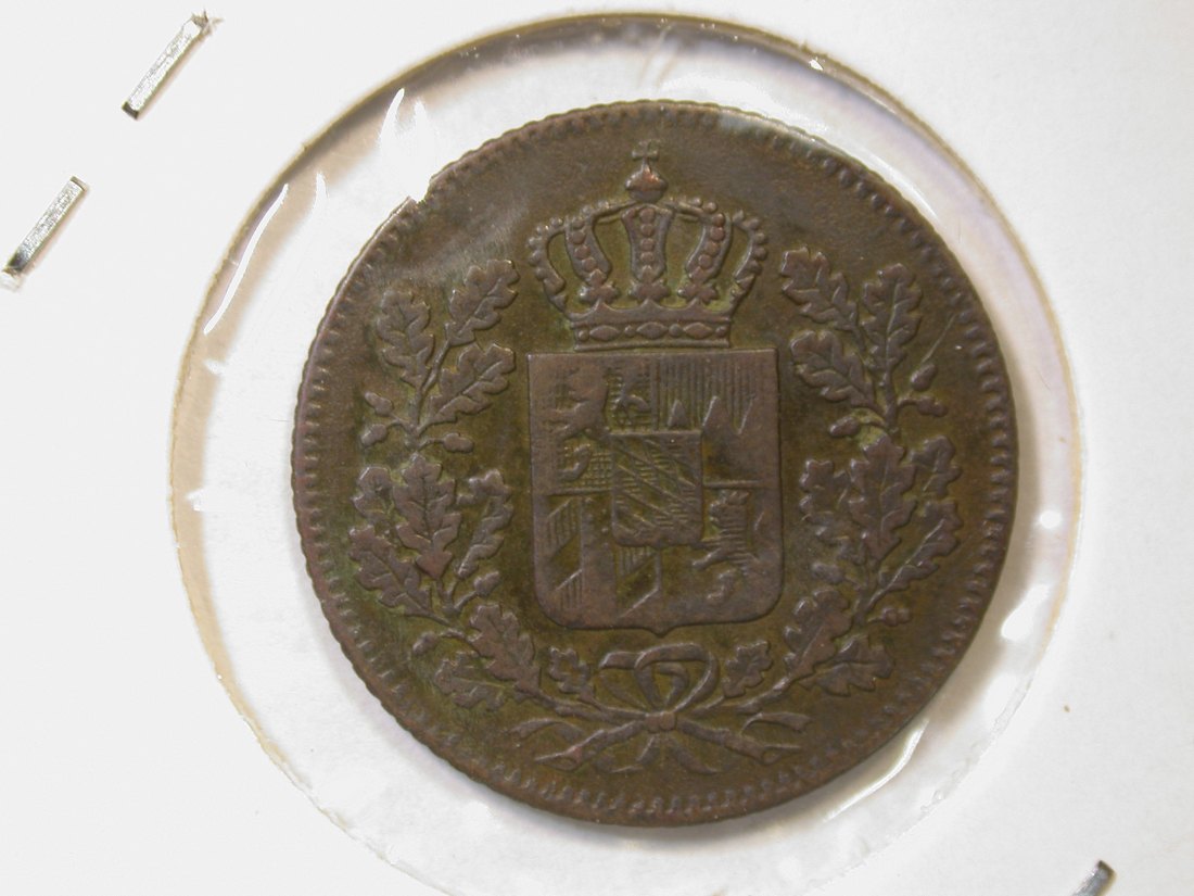 C10  Bayern  2 Pfennig 1840 in ss/ss+  R  Orginalbilder   