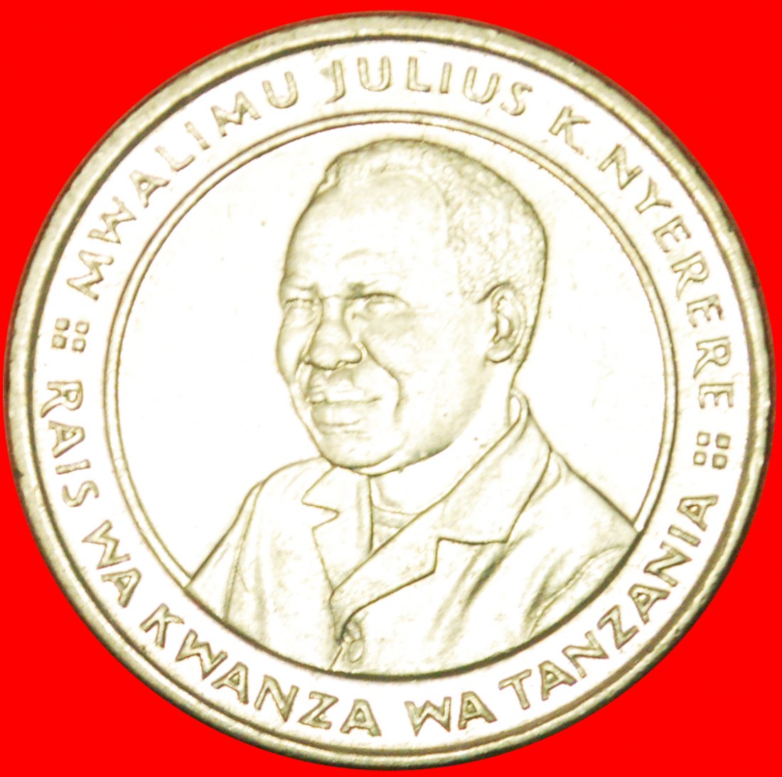 # ELEPHANT TUSKS: TANZANIA ★ 10 SHILINGI 1992! LOW START ★ NO RESERVE! J. K. Nyerere (1964-1985)