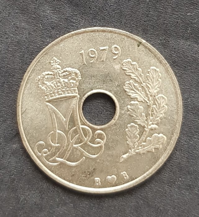 Dänemark 25 Ore 1979 #543   