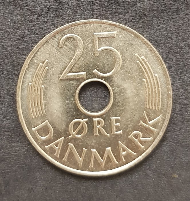  Dänemark 25 Ore 1979 #543   
