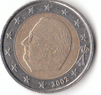  Belgien 2 Euro 2002 (C238)b.   