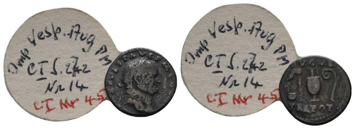  Antike, Römisches Kaiserreich, Denar; 2,57 g, Ø 17,5 mm   
