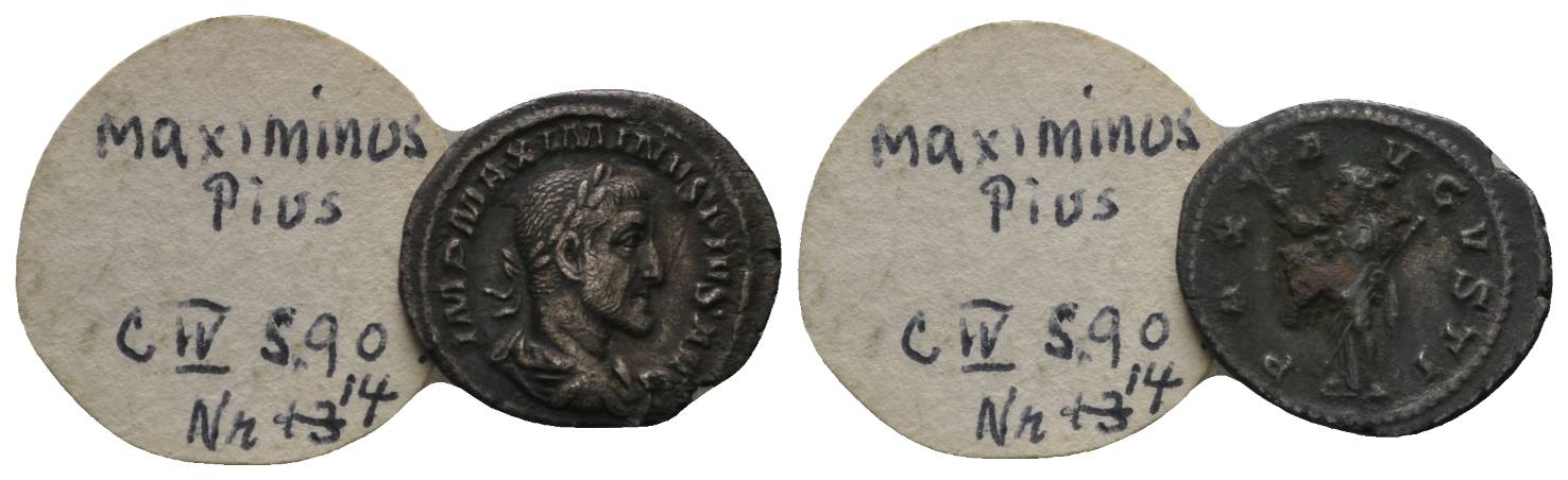  Antike, Römisches Kaiserreich, Denar; 2,47 g, Ø 19 mm   