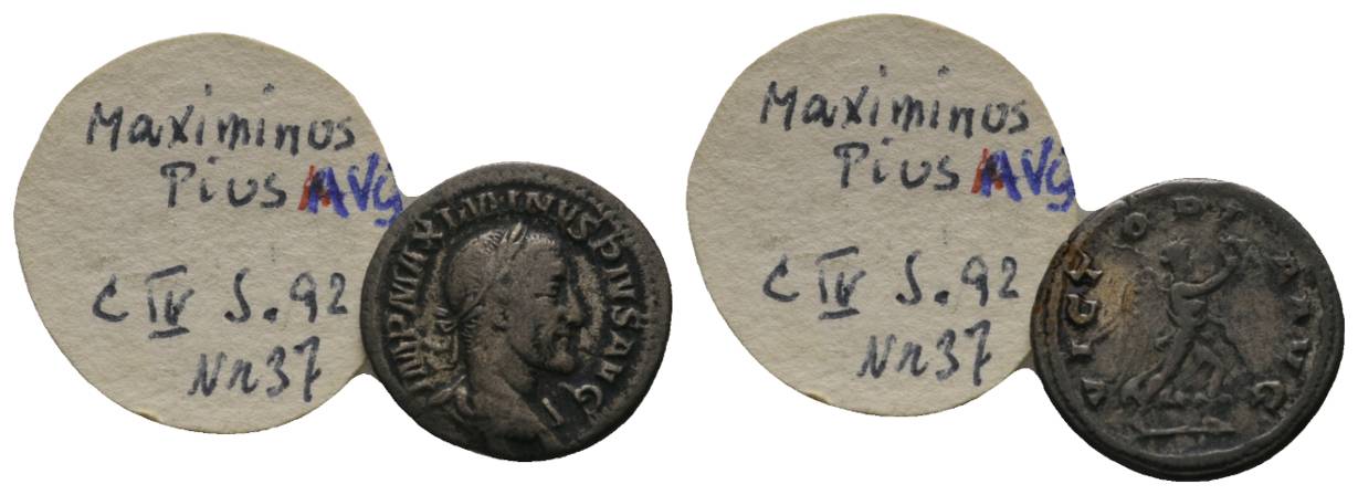  Antike, Römisches Kaiserreich, Denar; 2,60 g, Ø 19 mm   