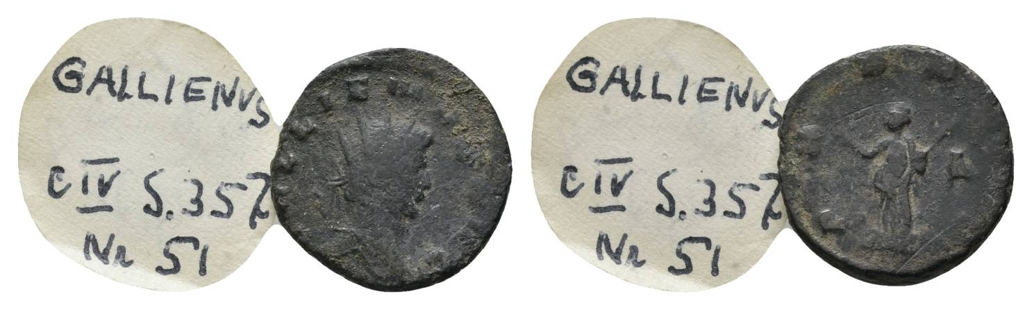  Antike, Römisches Kaiserreich, Antoninian; 3,85 g, Ø 23,8 mm   