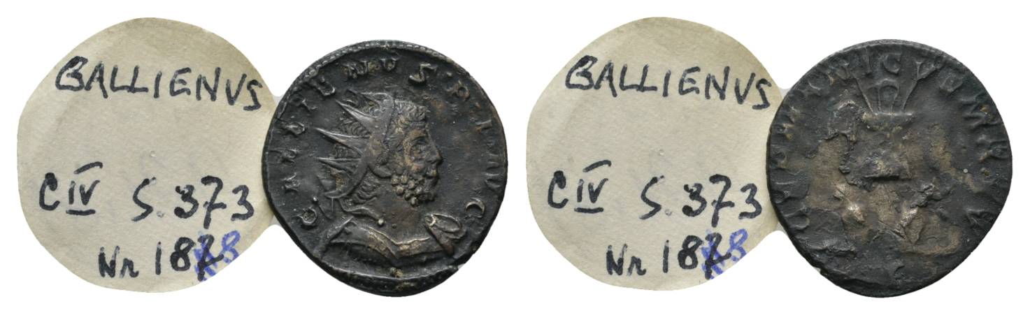  Antike, Römisches Kaiserreich, Antoninian; 2,73 g, Ø 21,8 mm   