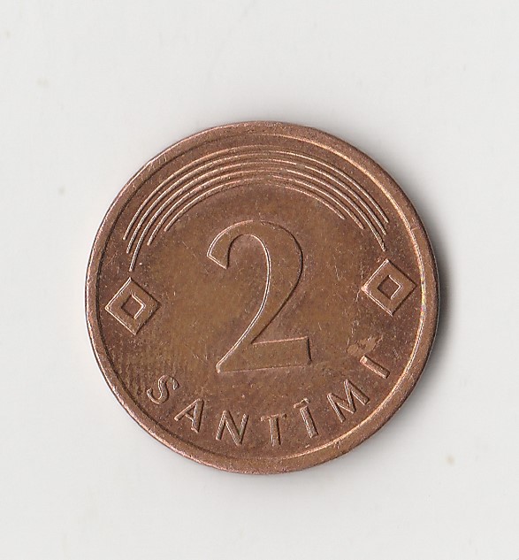  2 Santimi Lettland   2009  (I715)   