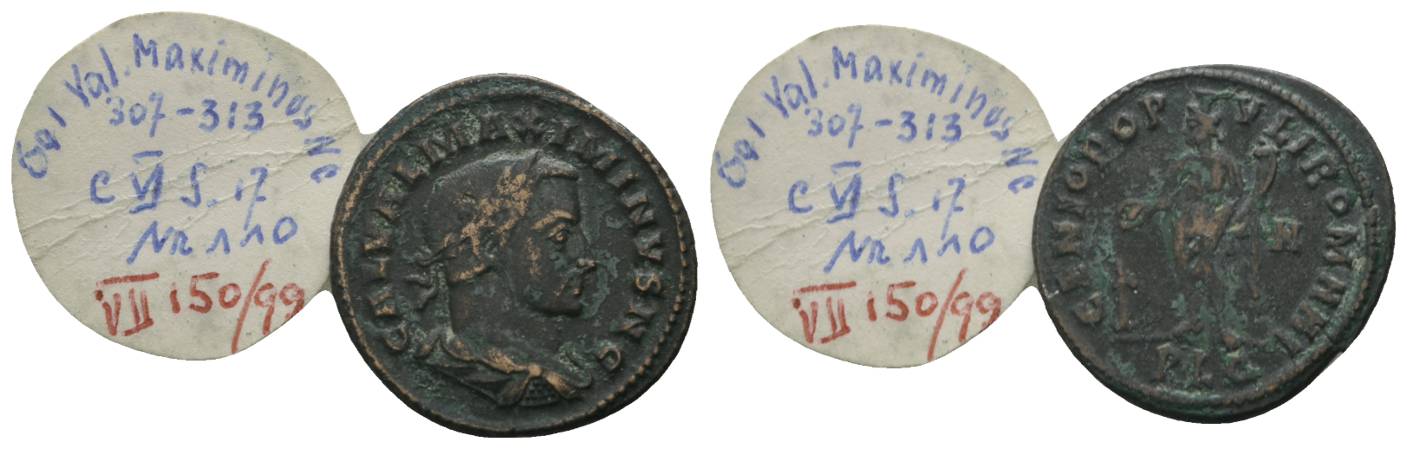 Antike, Römisches Kaiserreich, Follis; 7,64 g, Ø 27 mm   