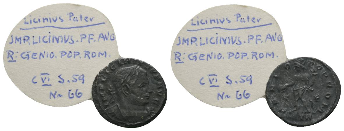  Antike, Römisches Kaiserreich, Kleinbronze; 4,00 g, Ø 19 mm   