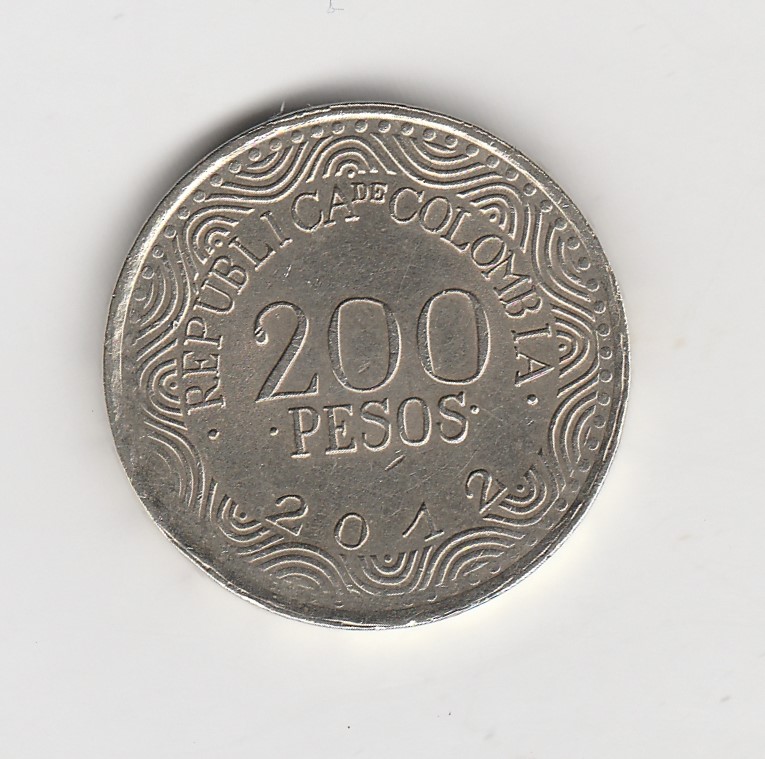 200 Pesos Kolumbien 2012 (I744)